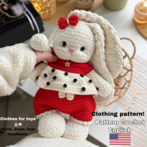 Crochet pattern of a clothes for a doll